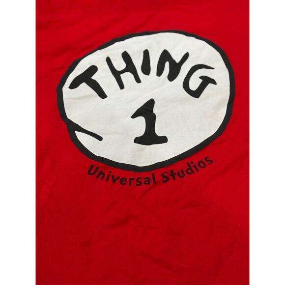 Vintage Tees - Universal Studios The Cat in the Hat Thing 1 Tee*SZ L - Picture 2 of 6